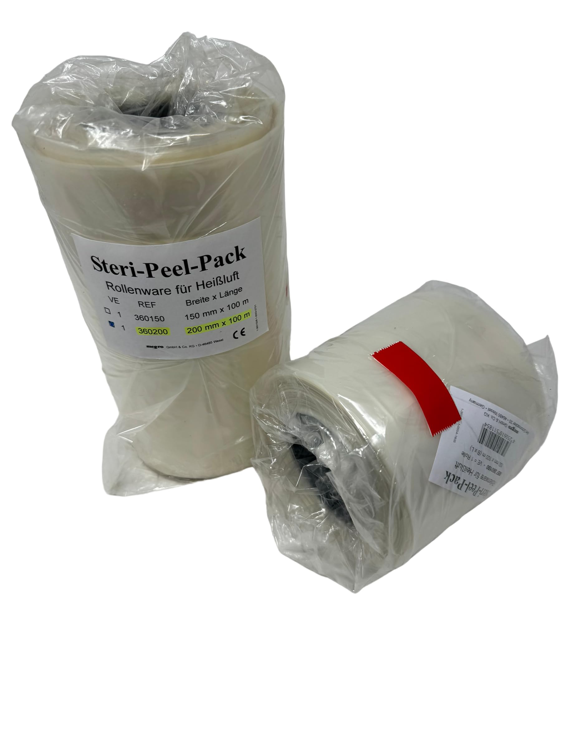 INKgrafiX® IG68286 - Rullo teri per aria calda, 100 m x 200 mm - IG68286 - igiene, sterilizzazione per tatuaggi