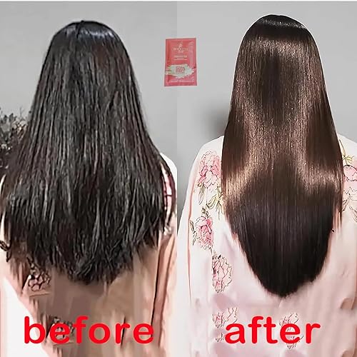 Miniatura 4 de Tinte para el cabello, champú marrón oscuro permanente YIZHONG tinte para el cabello para cobertura del 100 % de las canas, mujeres y hombres, fácil