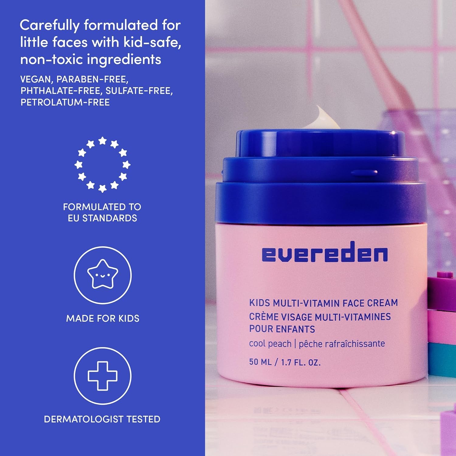 Evereden Kids Peach Face Skincare