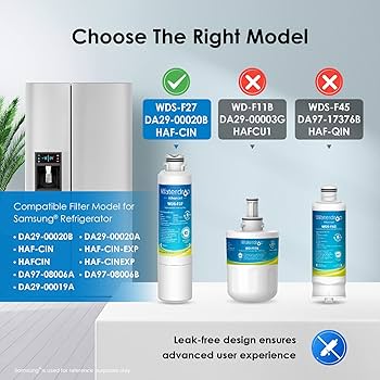 Amazon.com: Waterdrop DA29-00020B Refrigerator Water Filter