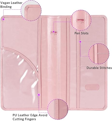 Miniatura 2 de CoBak - Estuche para registro y seguro del auto, organizador para la guantera, accesorio para compartimento de auto o camión, estuche con cierre