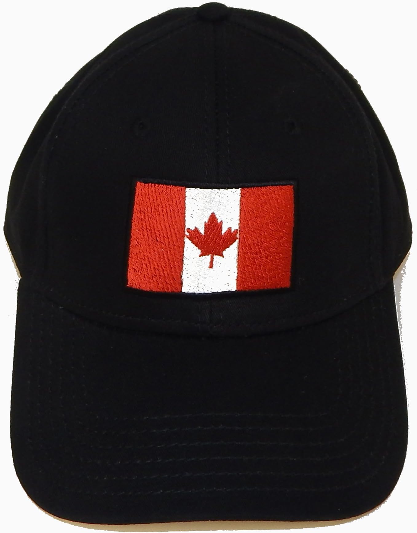 Belong Clothing Country Flag Hats (One Size Fits Most, Canada Flag on Black)