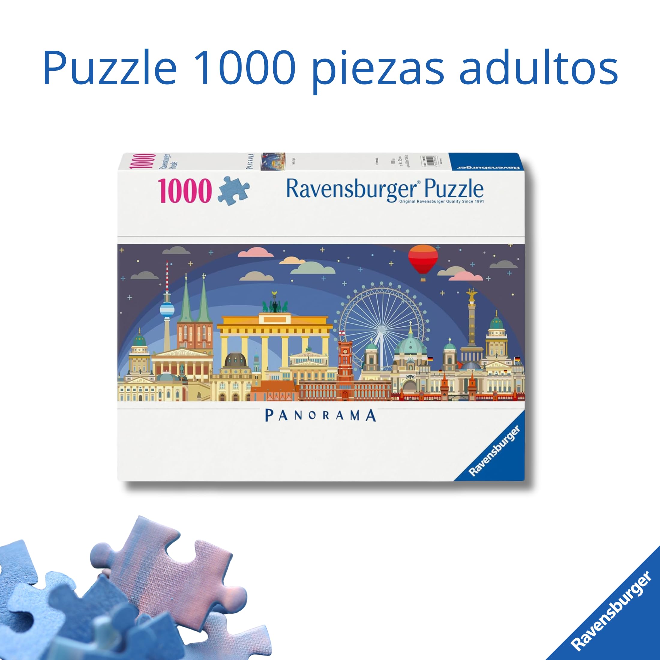 Ravensburger - Puzzle Panorama: Bali, Batukaru Temple, 1000 Piece