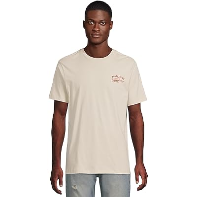 Мужская рубашка Salty Crew Bottle Rocket Short Sleeve Tee bone