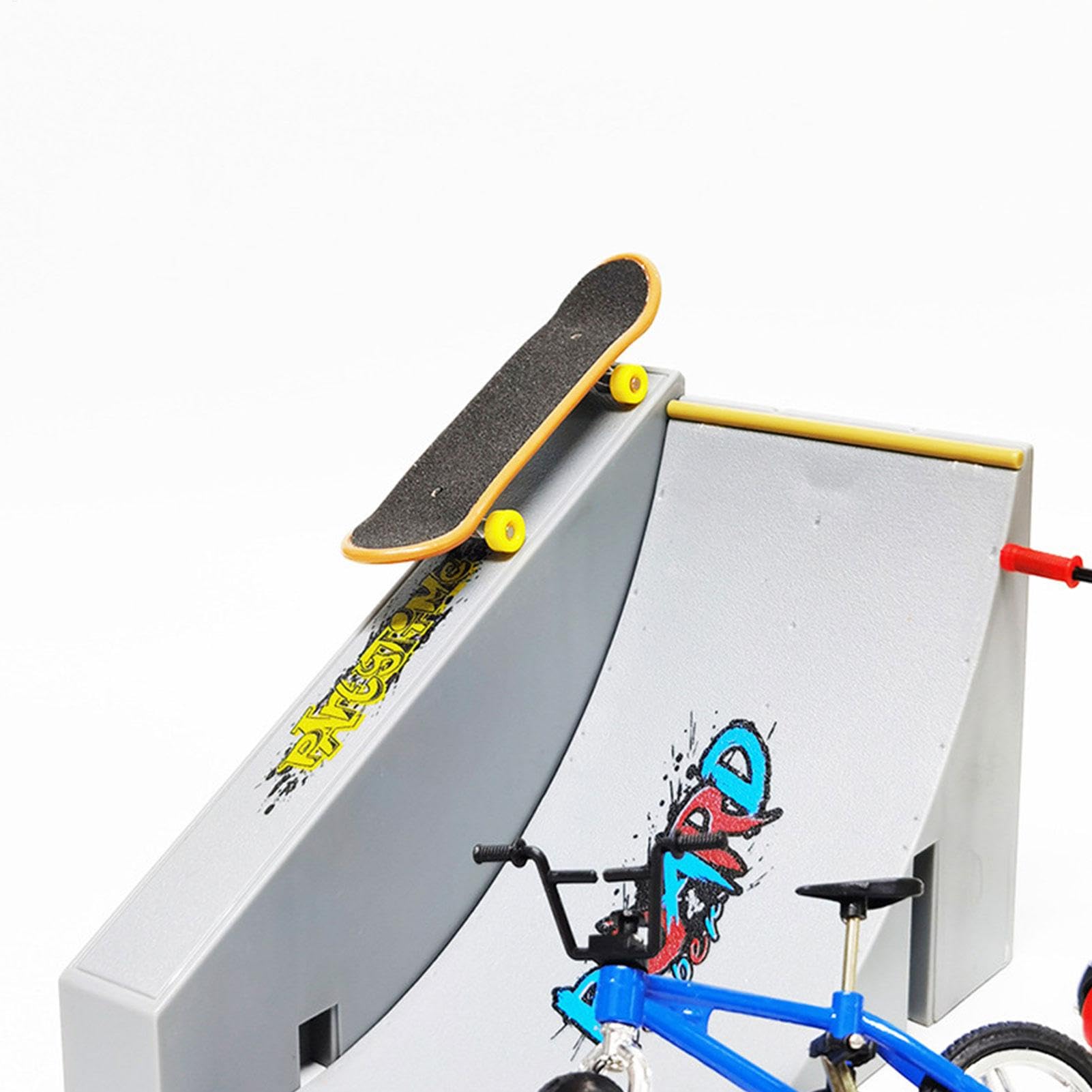 Skateboard-Rampen- – vielseitiges Skateboard-Hindernis, tragbare Skating-Rampe | faltbar, hervorragende Requisiten, Übungsrampe für geeignete Anlässe, Tricks, leichte Rampe für drinnen und