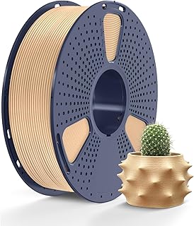 SUNLU Real Wood Fiber PLA Filament, Neatly Wound 1.75mm Dimensional Accuracy +/- 0.03mm, Fit Most FDM 3D Printers, 1kg Spool (2.2lbs), Woody Scent Maple Wood Fiber PLA