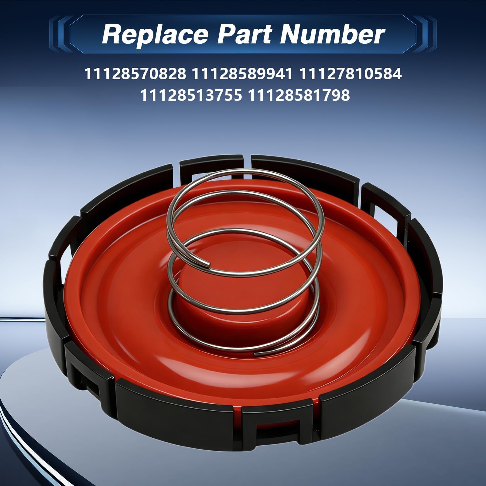 EVRBUL PCV Tappo di copertura della valvola del cilindro tappo della valvola di sfiato del basamento compatibile con BMW Serie 1 F20 F21 Serie 3 E90 E91 E92 E93 F30 F31 F80 X1 X3 X5 Sostituisce
