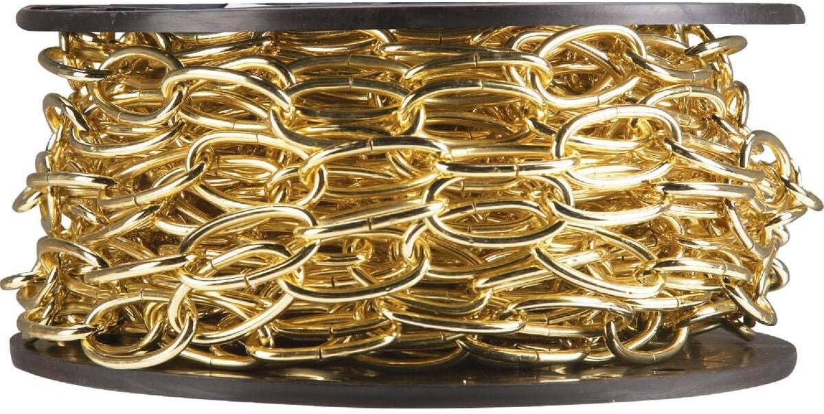 Tool Chain Deco #10 Antq Brass 40' Per Roll