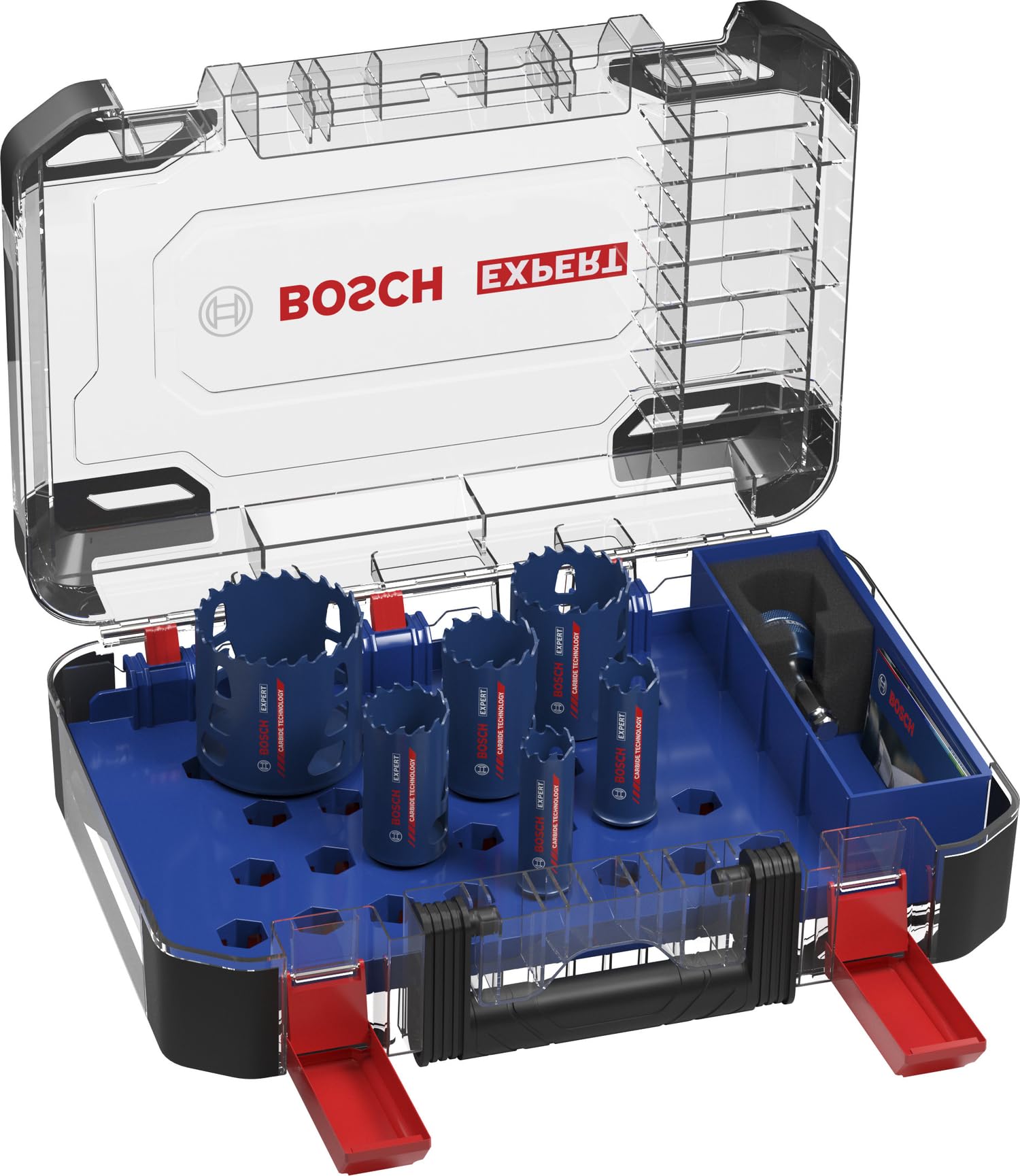 EXPERT Multi Material Power Change Plus-Lochsäge, 22; 25; 35; 40; 51; 68 x 60 mm, 9-teilig
