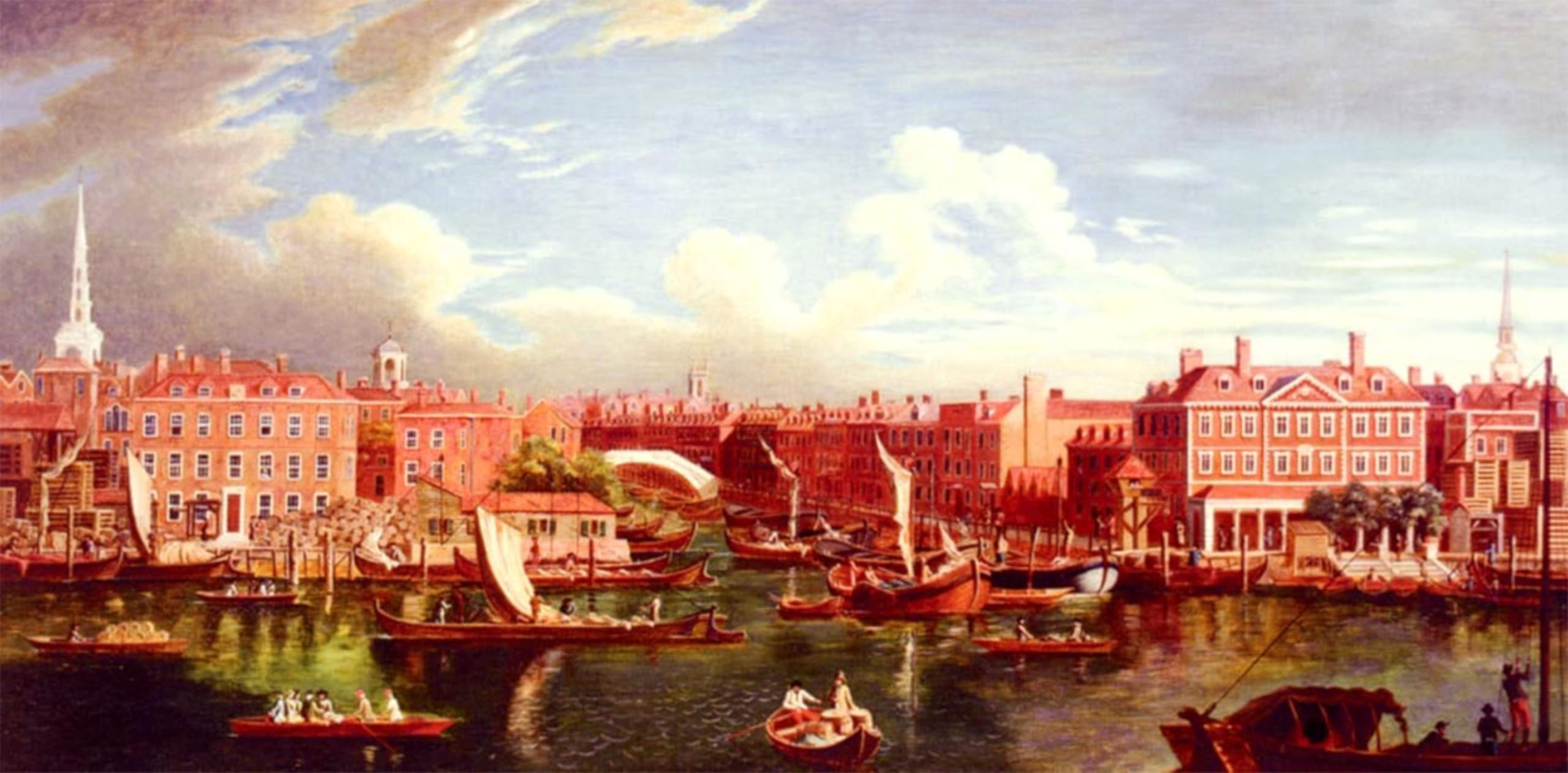 ARTXLXXBN Famous Painting Art Wall Decor Abstract Art Picture View of the Thames At the Joining of the River Fleet by Samuel Wale Animal Pictures for Home Decor 60x90cm