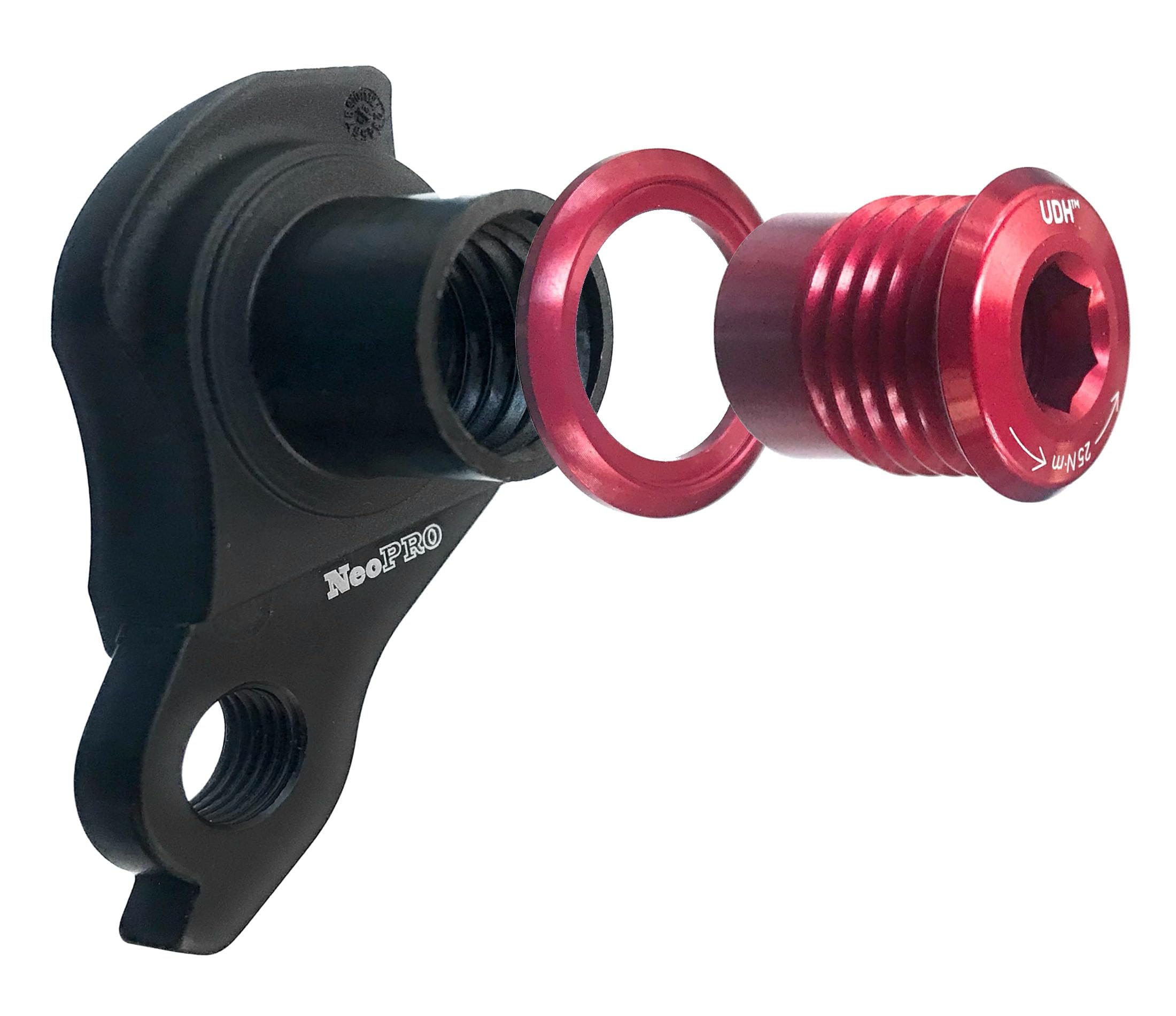 NeoPROUniversal Derailleur Hanger Accessory Aluminum, Compatible with SRAM UDH Standard