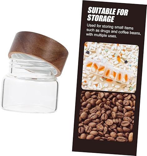 Miniatura 3 de Recipientes para alimentos Vidrio Café Recipiente hermético Recipientes de vidrio para alimentos Contenedor de café de vidrio para alimentos