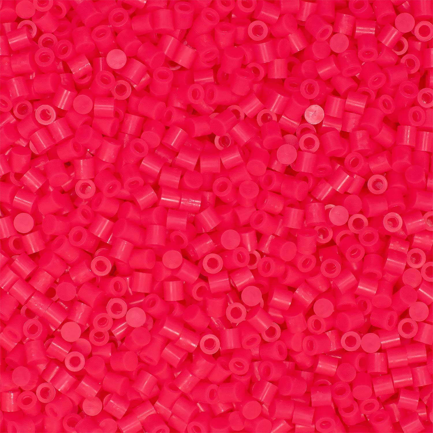 Perler Czapki – solidne koraliki bezpiecznikowe – zestaw 3 szt. – wata cukrowa, magenta i rumieniec