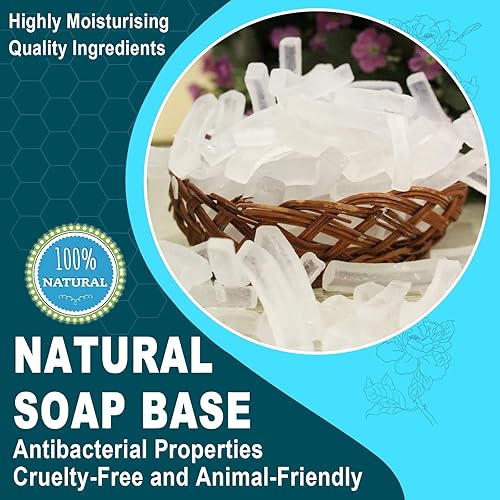 Miniatura 4 de Femitu Kit de fabricación de jabón con placa caliente electrónica, suministros de fabricación de jabón para adultos y principiantes, incluye molde