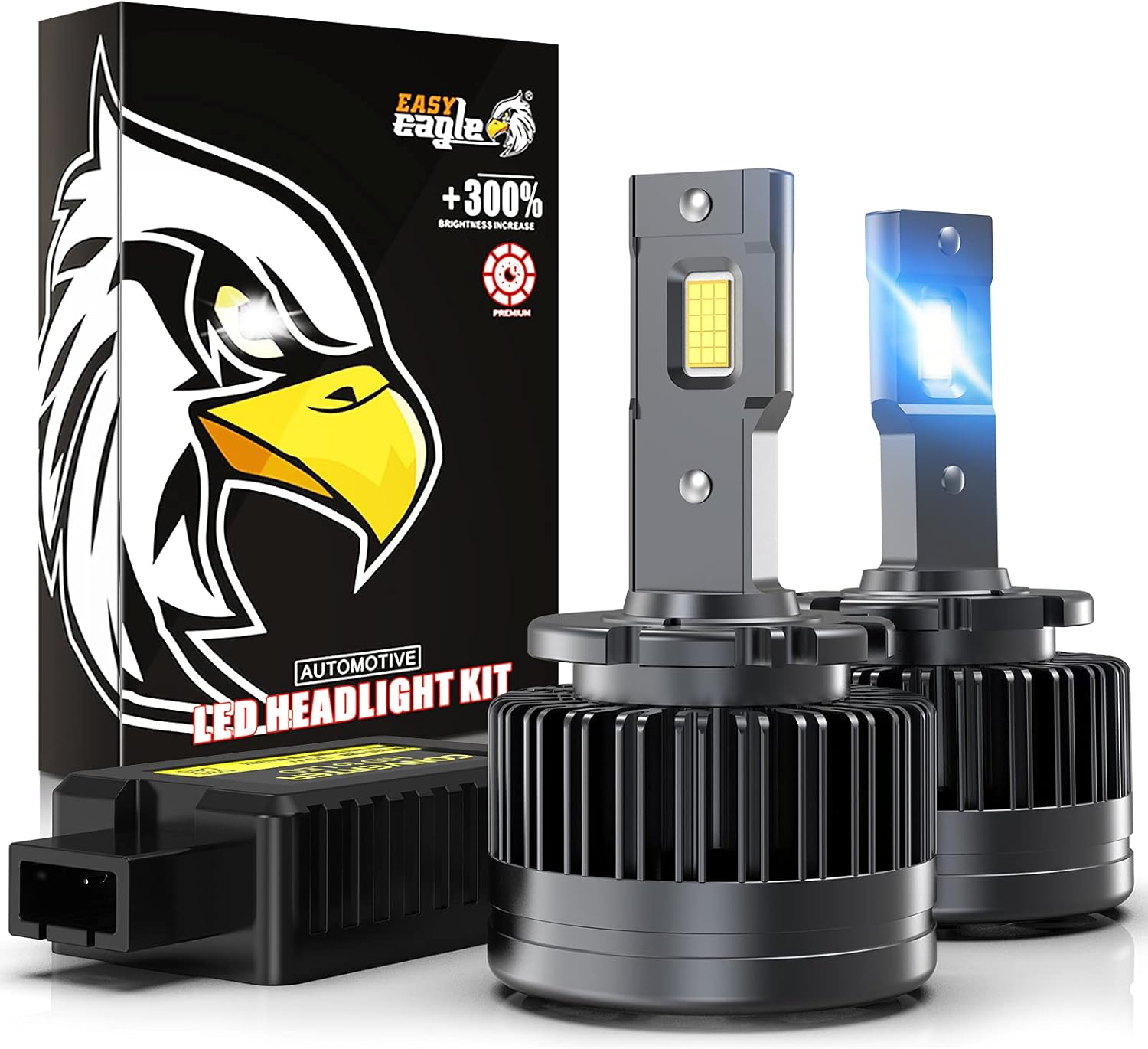 Flаѕh Sаlе Buу 1 gеt 1 Easy Eagle D3S D3R LED Headlight Bulbs 12000 Lumens 6000K Cold White Extremly Bright Conversion Kit (Pack of 2)