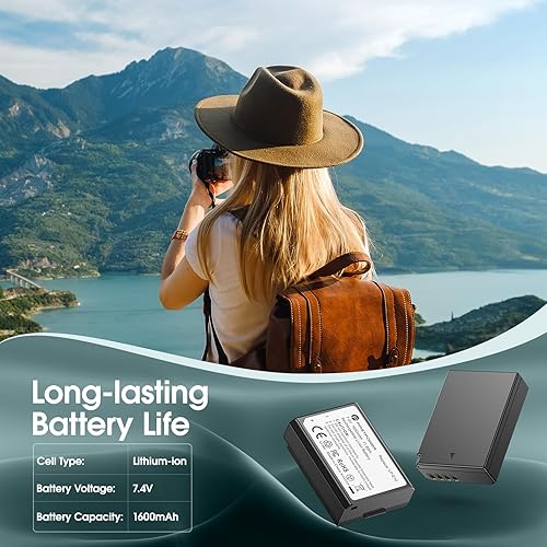 Miniatura 3 de FirstPower Baterías LP-E10 de repuesto compatibles con cámaras Canon EOS Rebel T3, T5, T6, T7, T100, Kiss X50, Kiss X70, EOS 1100D, 1200D, 1300D,