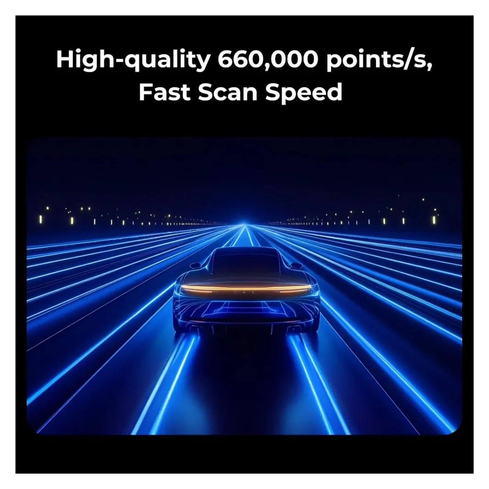 Scanner 3D professionale 22+7 linee blu/luce NIR Precisione 0,02 mm Tracciamento anti-vibrazione a 60 FPS Scansione a colori a 24 bit