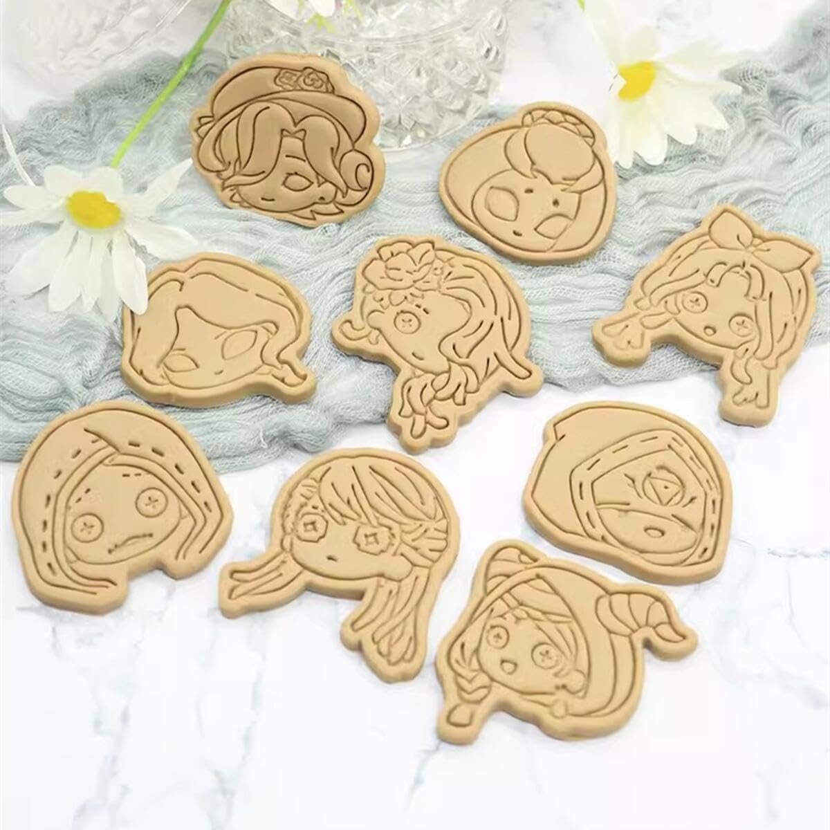 Amazon.co.jp: Identity V 第五人格 クッキー型 ビスケット DIY焼き型 