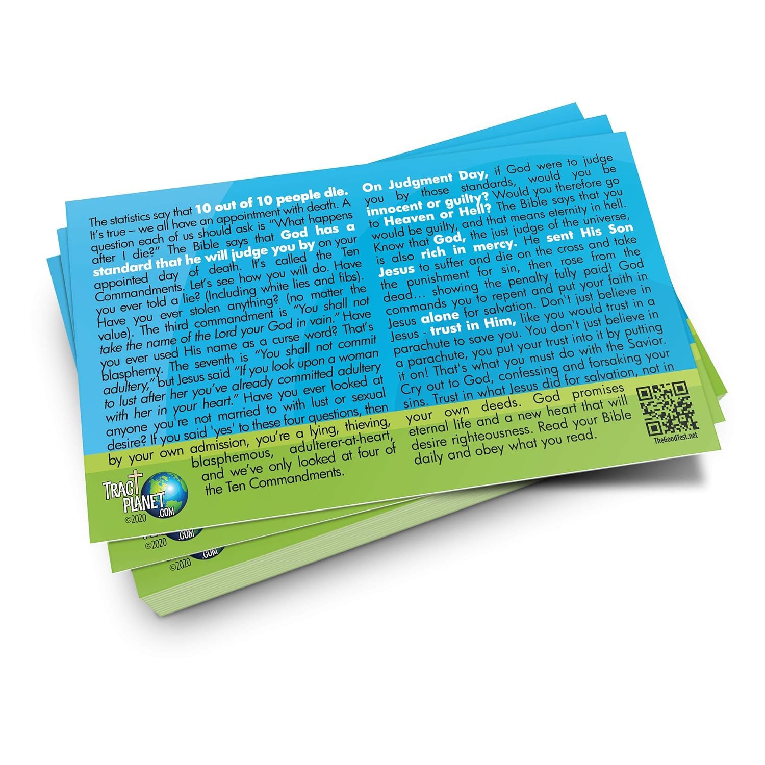 Tract Planet: Your Life Gospel Tract (Pack of 100) - Image 3