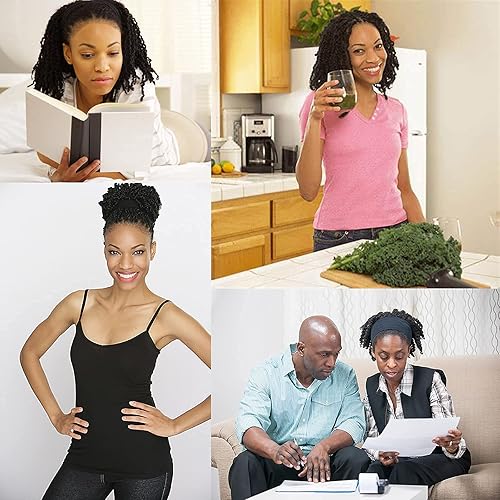 Miniatura 3 de Fulcrum Pelo de ganchillo Passion Twist de 10 pulgadas, 8 paquetes de cabello pretrenzado y pretrenzado para mujeres negras (10 pulgadas (paquete de