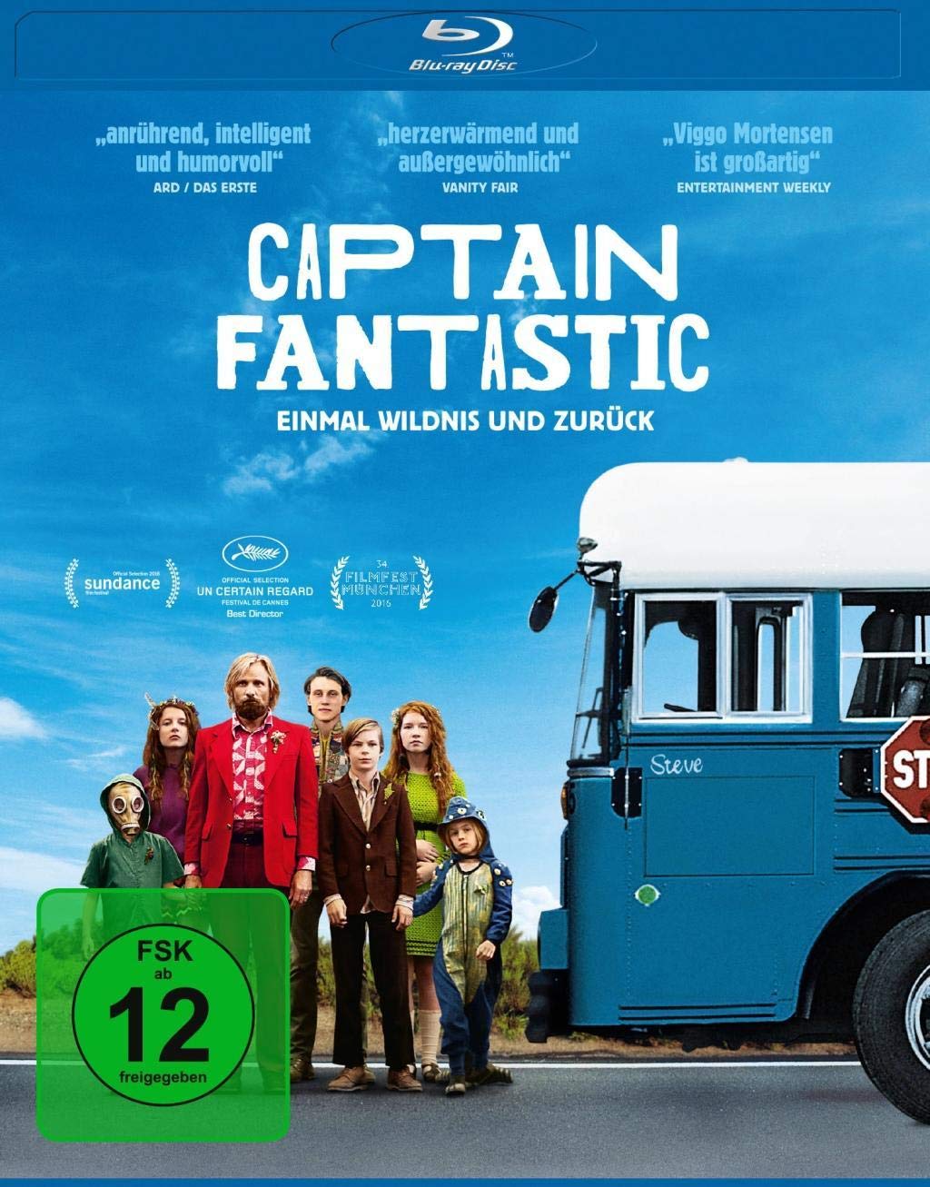 Captain Fantastic - Einmal Wildnis und zurück [Blu-ray] [2015]