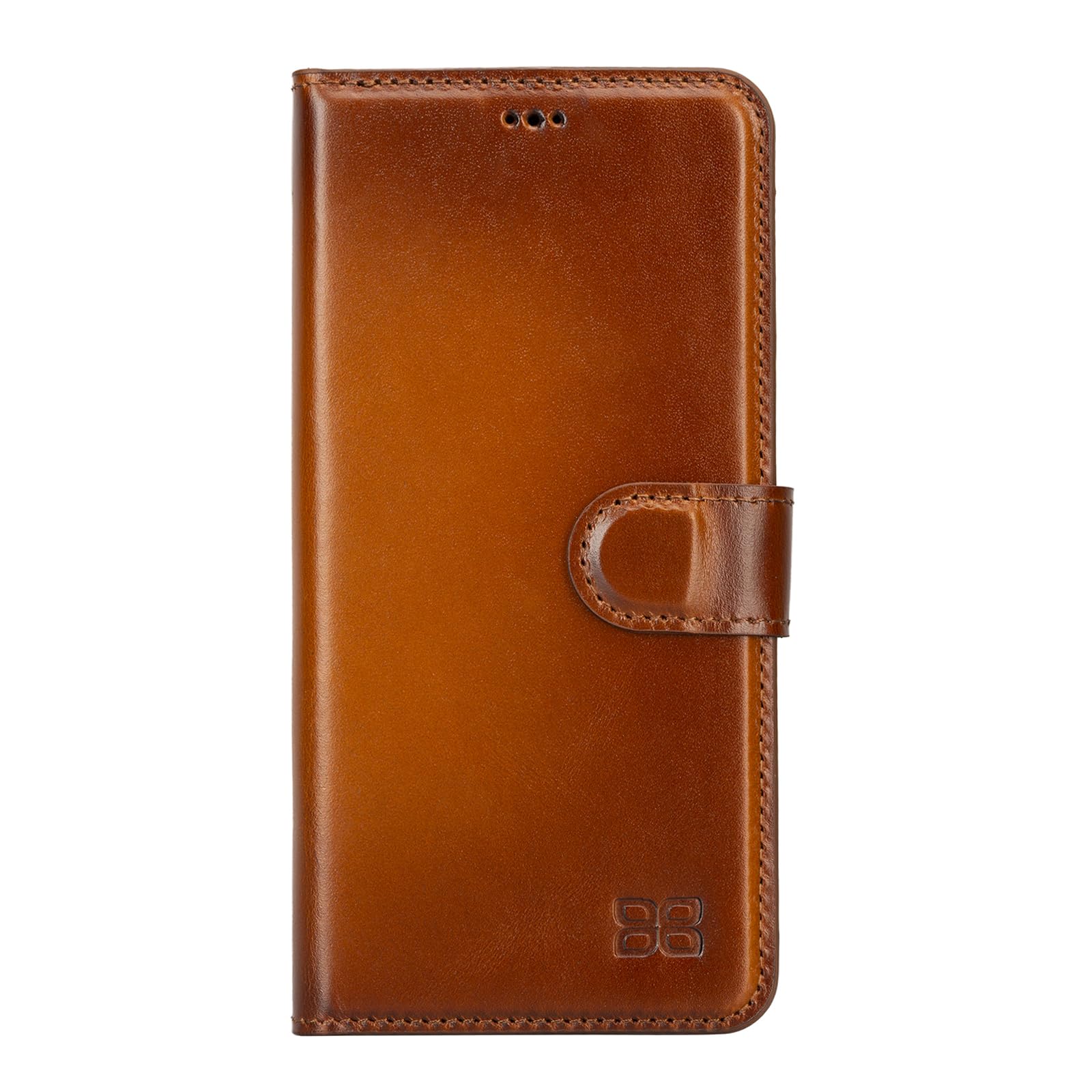 Custodia per Samsung Galaxy S24 Plus (6,7 pollici) – Custodia Premium in vera pelle con funzione Kickstand, Bookcase removibile, chiusura magnetica e tasca per carte