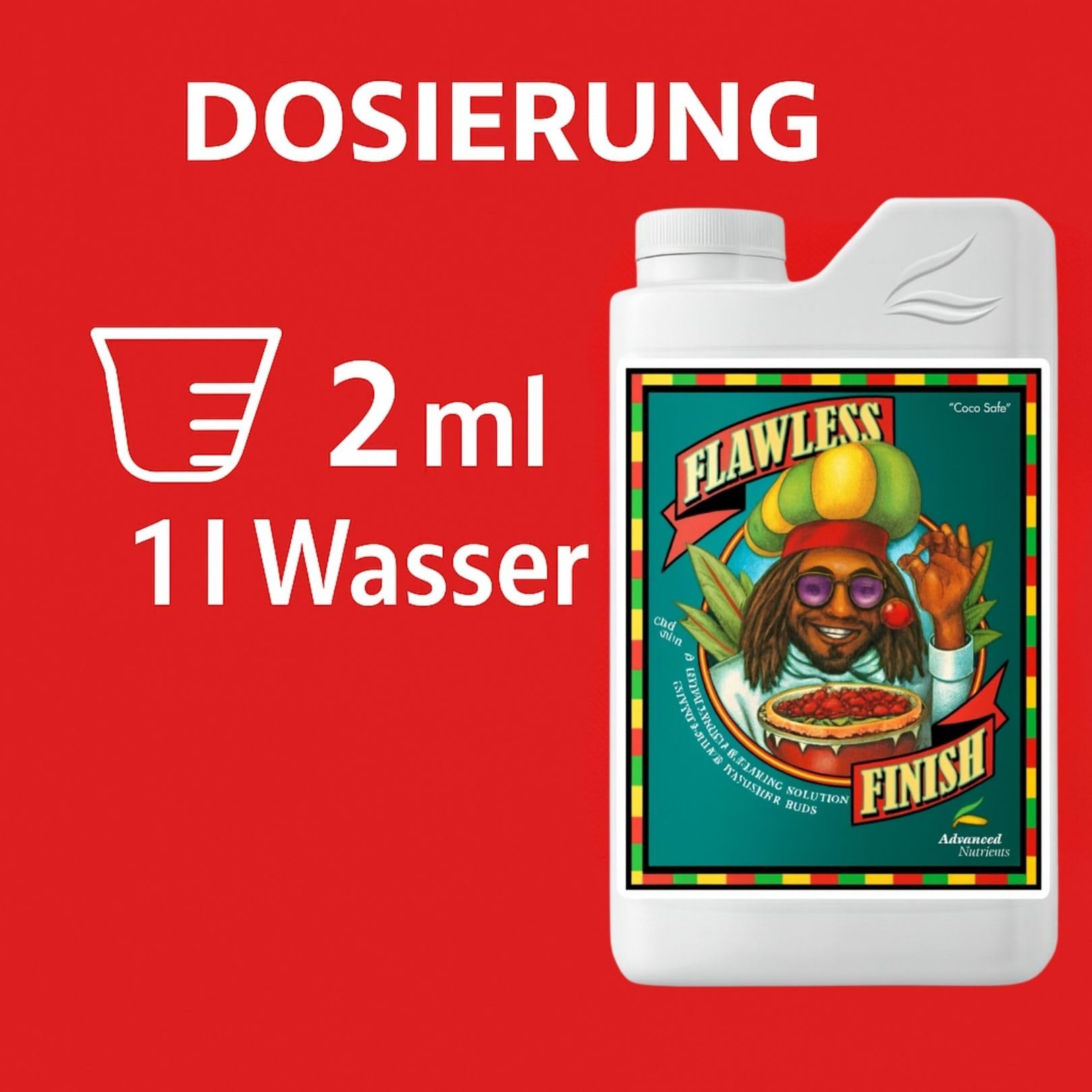 Weedness Advanced Nutrients Flawless Finish 5 Liter - NPK Dünger Grow Anbau Indoor Erde Flüssigdünger Organischer Bio