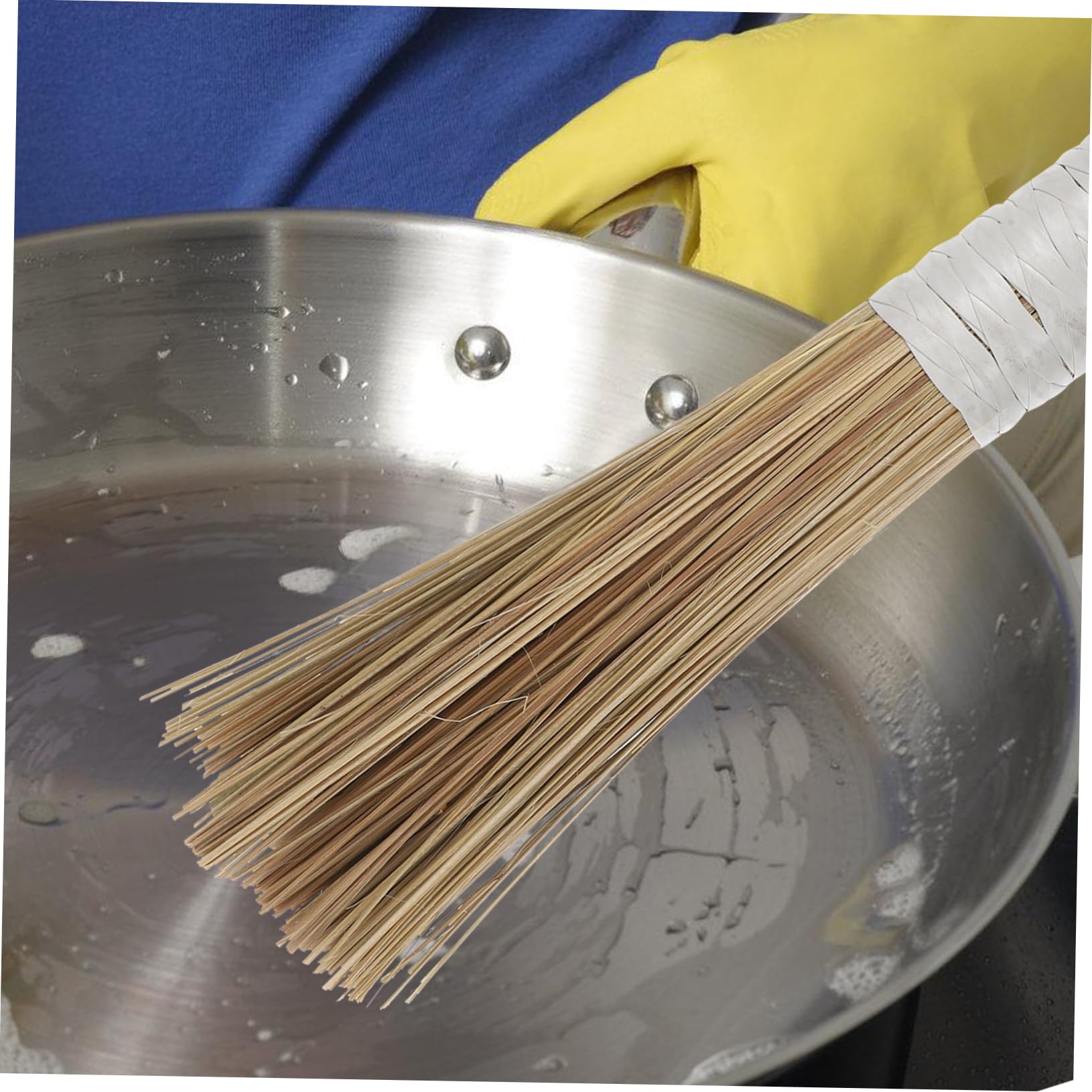 PLAFOPE 2 Piezas Cepillo de Cocina de para Limpieza de Platos y Lavado de Ollas, Cepillo de Limpieza Rápido y Seguro para Sartenes Antiadherentes