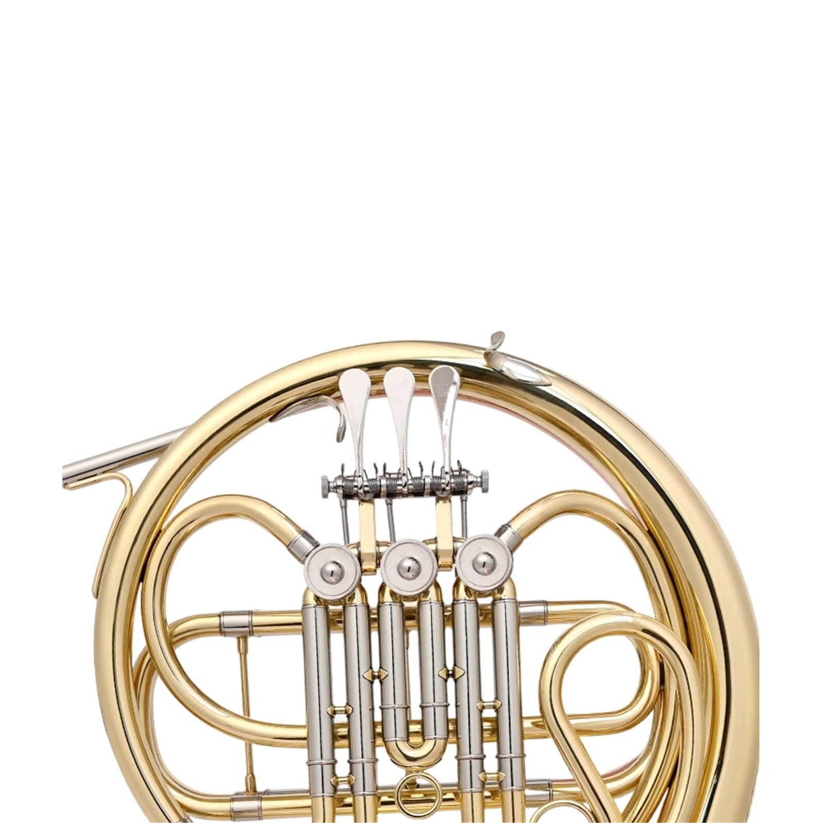 Corno Francese Professionale Corno Francese A 3 Valvole E Singola Con Tasto F Adatto Per Principianti Ensemble Professionali(F Horn)