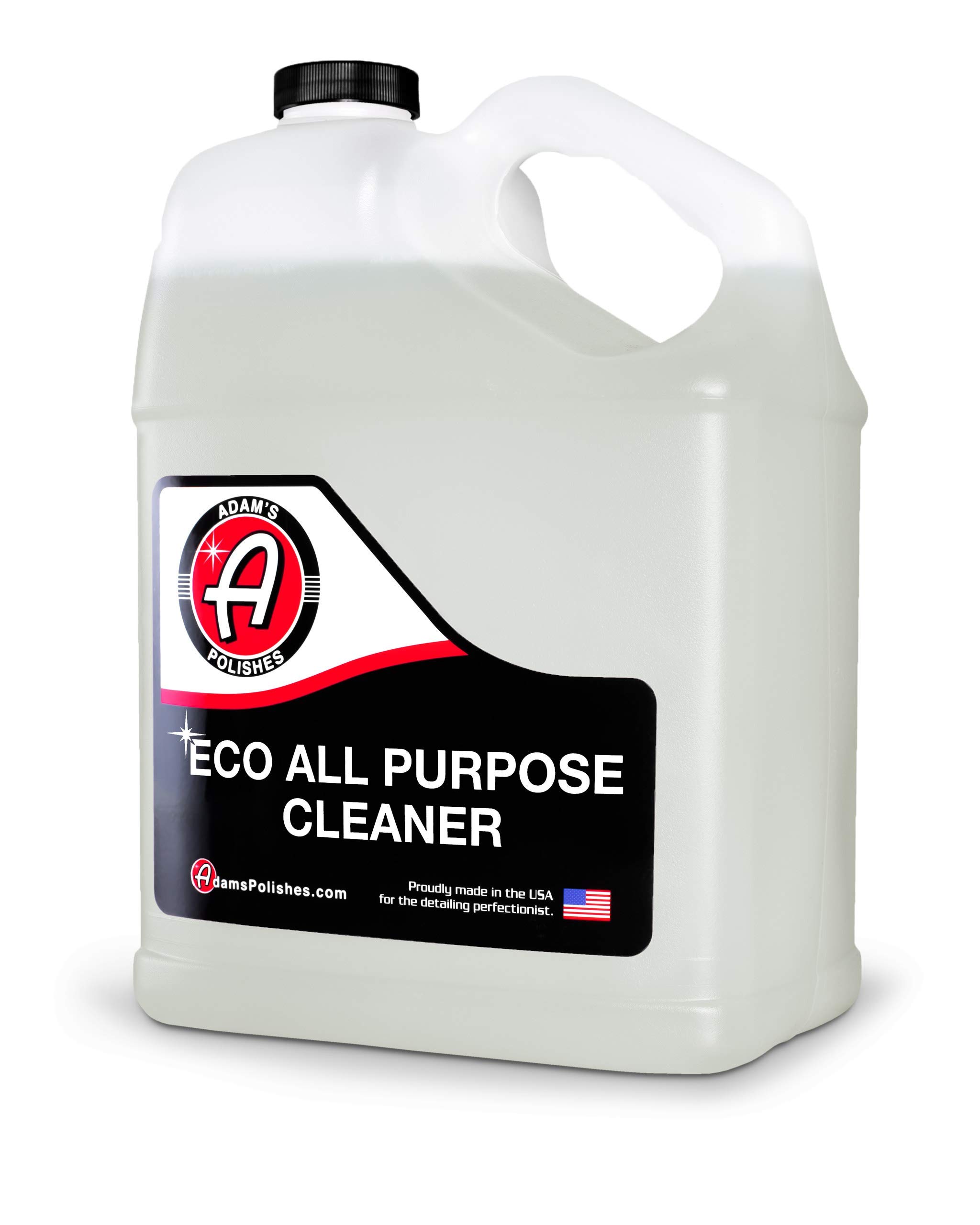 Adam's Polishes Eco All Purpose Cleaner (Gallon) - Industrial Strength, Concentrated Formula Can be Diluted Down - Tough on Dirt but Easy on Your Car, You, and The Environment