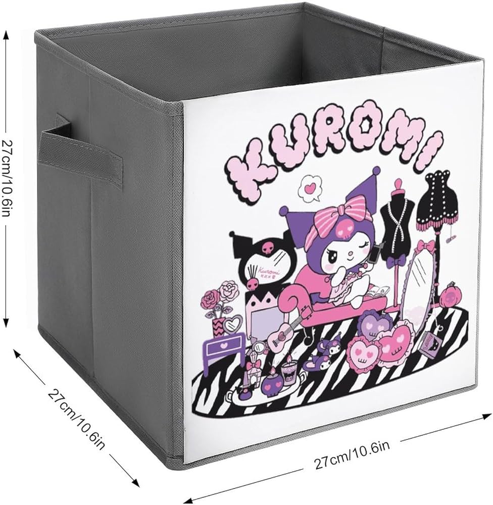 Amazon｜クロミ ちゃん収納ボックス 折りたたみ収納ボックス