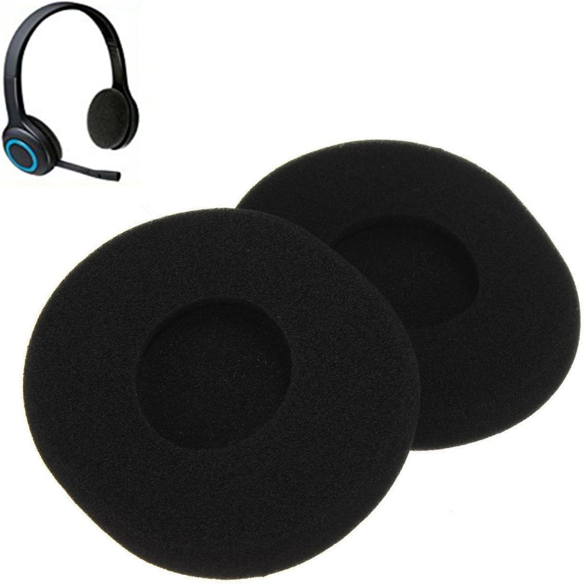 Replacement Ear Pads Ear Cushions for Logitech Wireless H800 Headset
