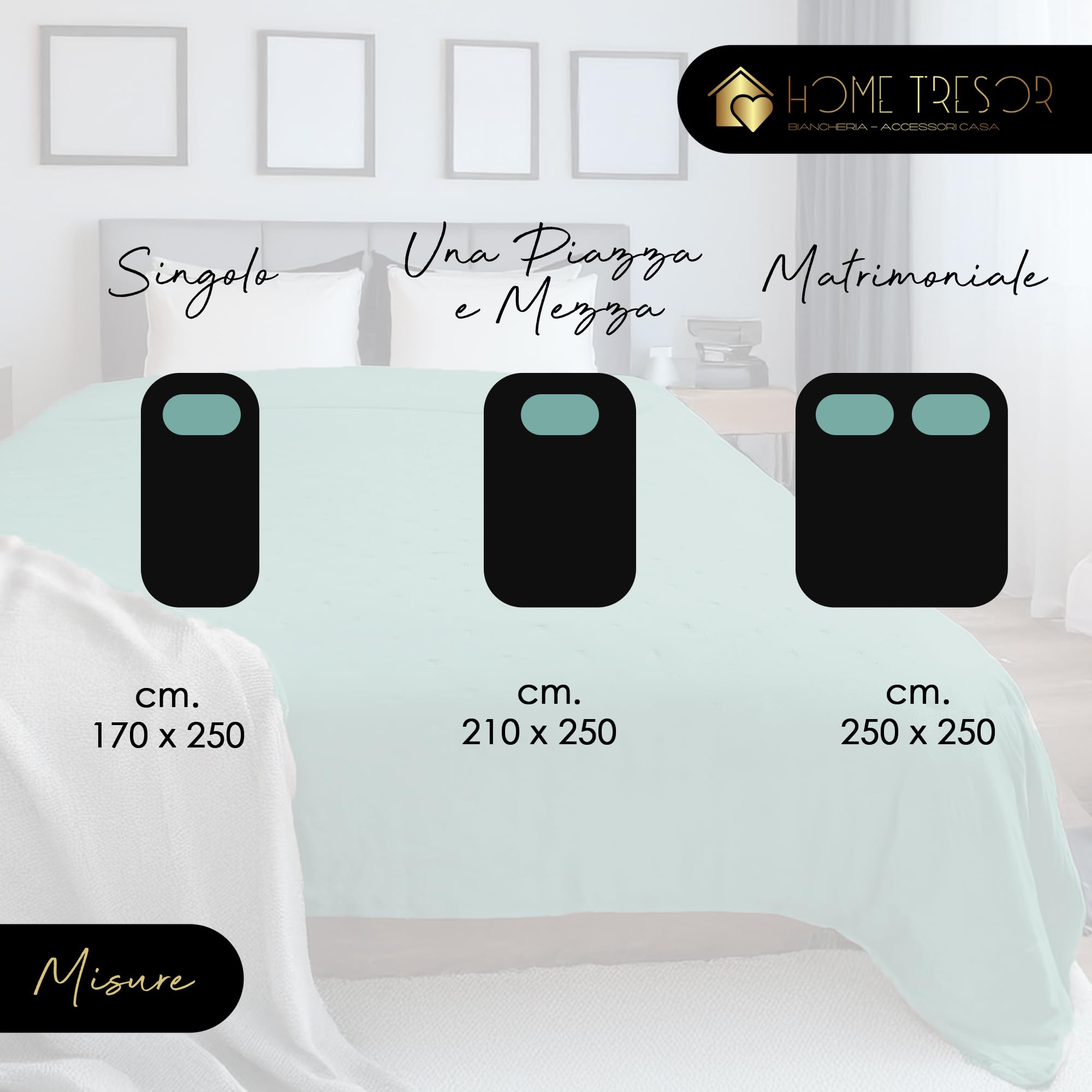 Home Tresor Trapuntino Matrimoniale Primaverile Estivo Copriletto Trapuntato Imbottito Autunnale Mezza Stagione Super Soffice Quilt Trapunta Leggera Certificato OEKO-TEX 2 Piazze mod. SOFT - Lilla