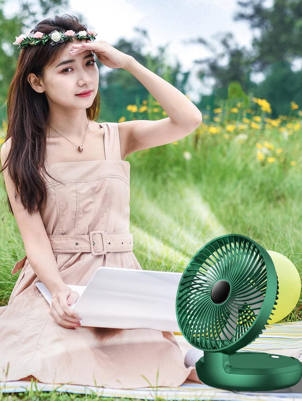 Desk Fan,Small Fans,Electric Fan,Small Fans For Rooms,Mini Fan Portable,Portable Fan For Travel,Office Fan,Personal Fan,1200mAh,Can Be Used For Student Bed,Table,Bike,Camping Trip.