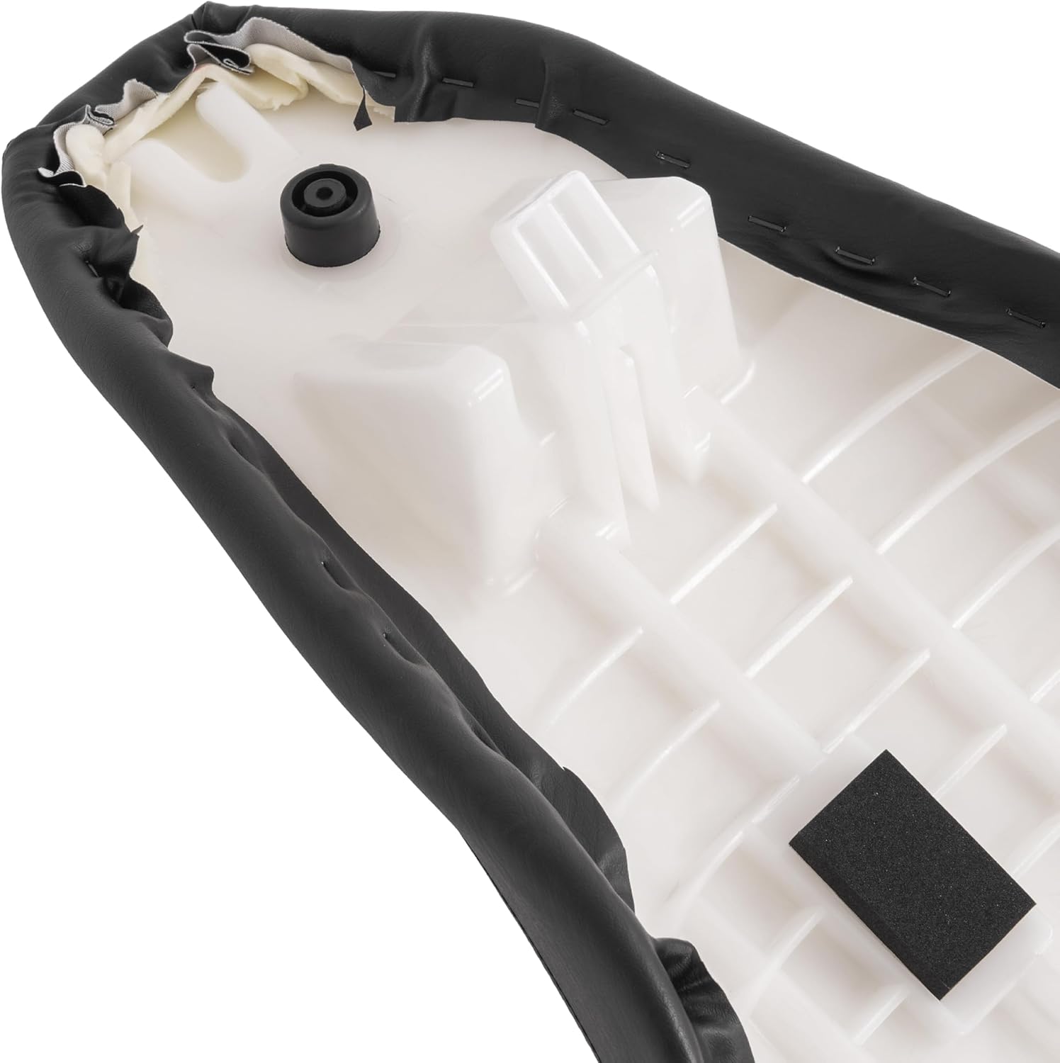 Complete Seat Compatible with 2007-2008 Yamaha Raptor 700 & 2009 Yamaha Raptor 700R Plastic Black Seat