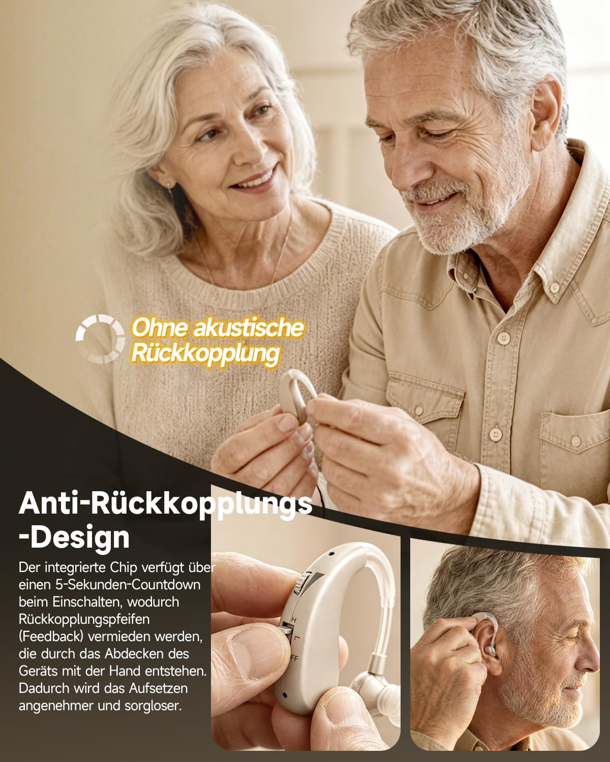 dispositivo con reducción digital de ruido, ganchos para las orejas flexibles de TPE para una comodidad óptima, Carga Rápida USB-C, Autonomía 40h (Plata - 1 Unidad)