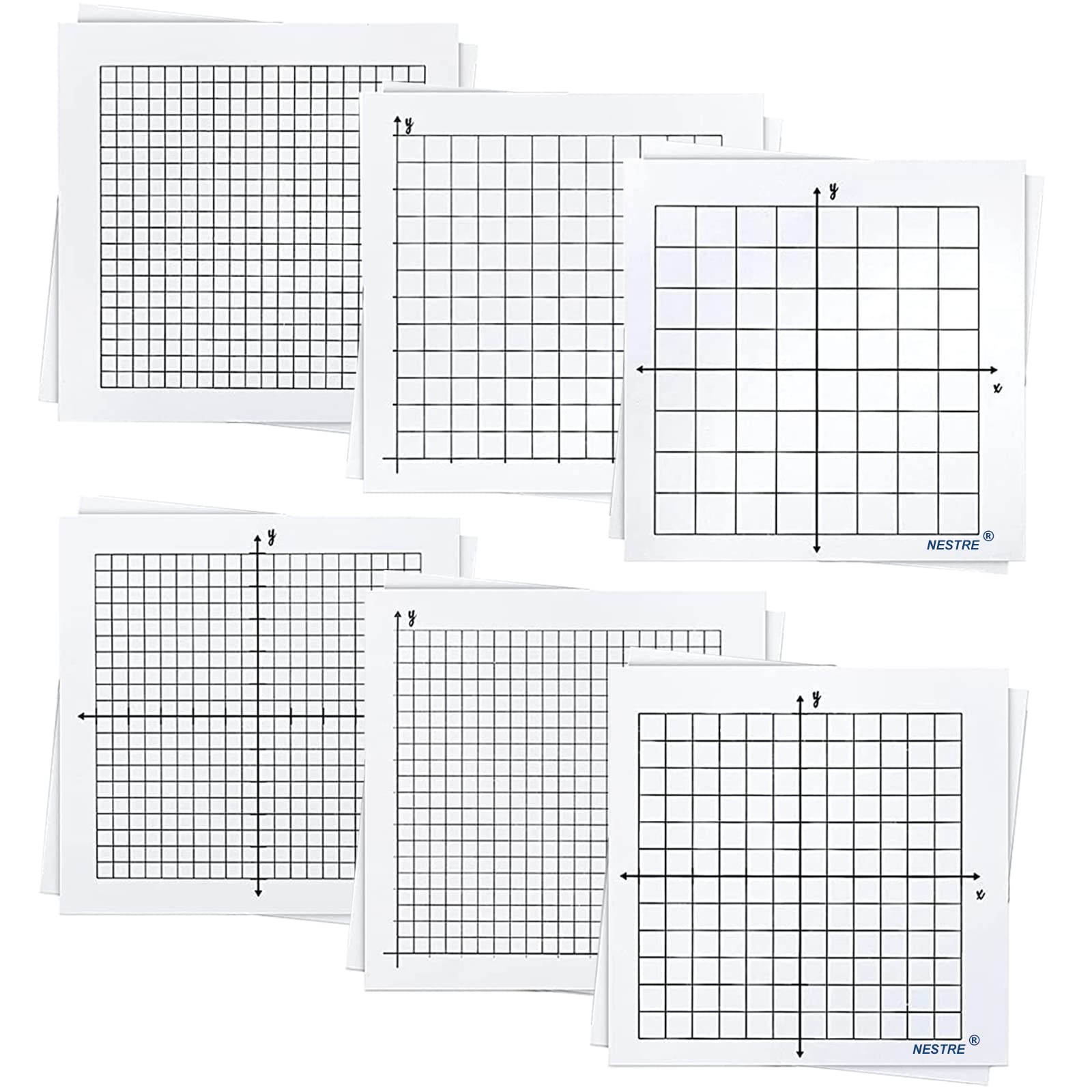 Buy Graph Paper Sticky Notes 12 Pads 300 Sheets Mini Graph Post It