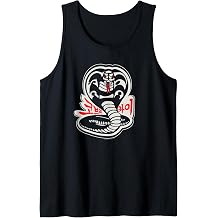 Cobra Kai Karate Dojo South Korea Snake Logo Sekai Taikai Tank Top