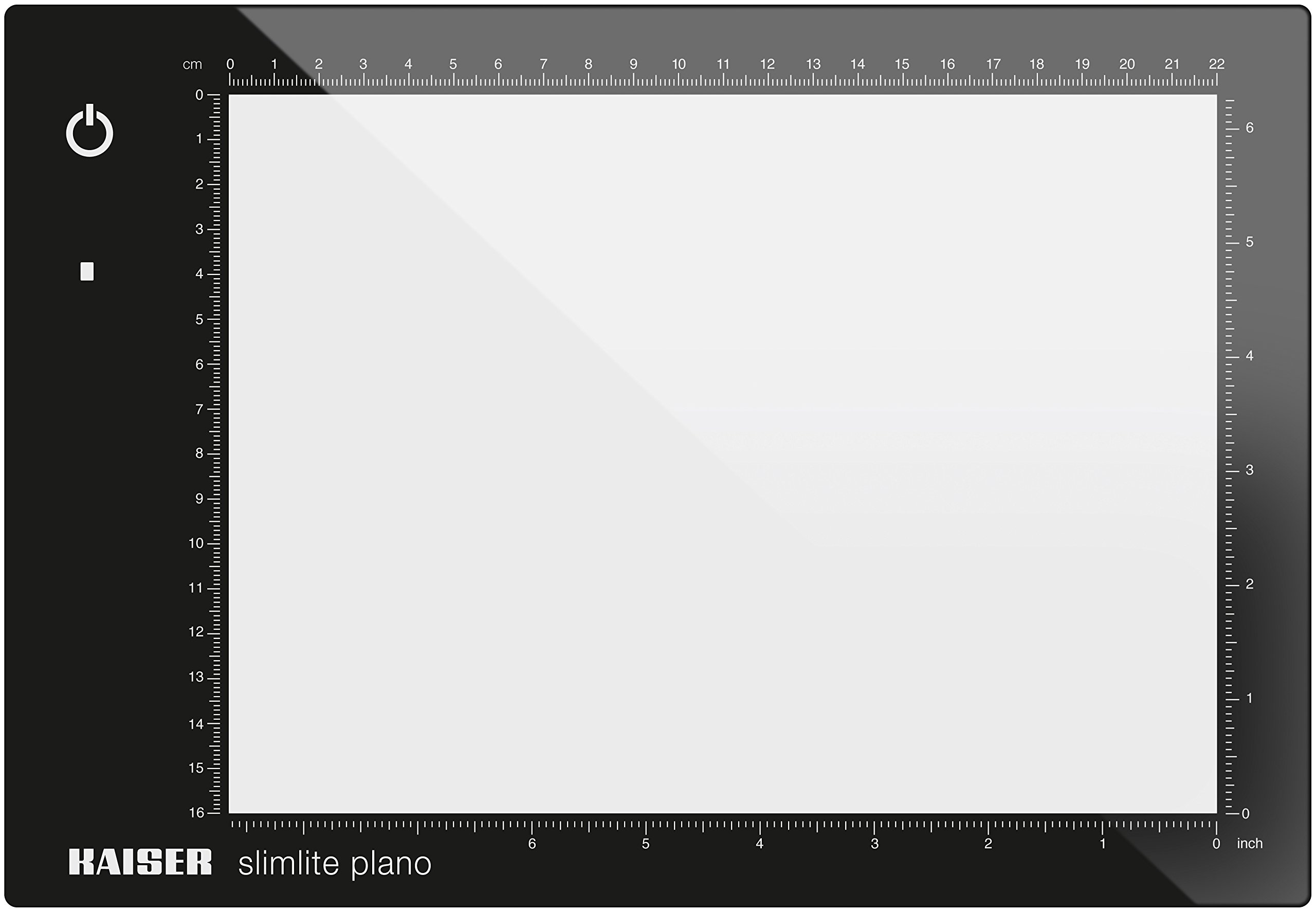 KAISER Table Lumineuse LED extra-Plate 16 x 22 cm - SLIMLITE Plano - KAI2453