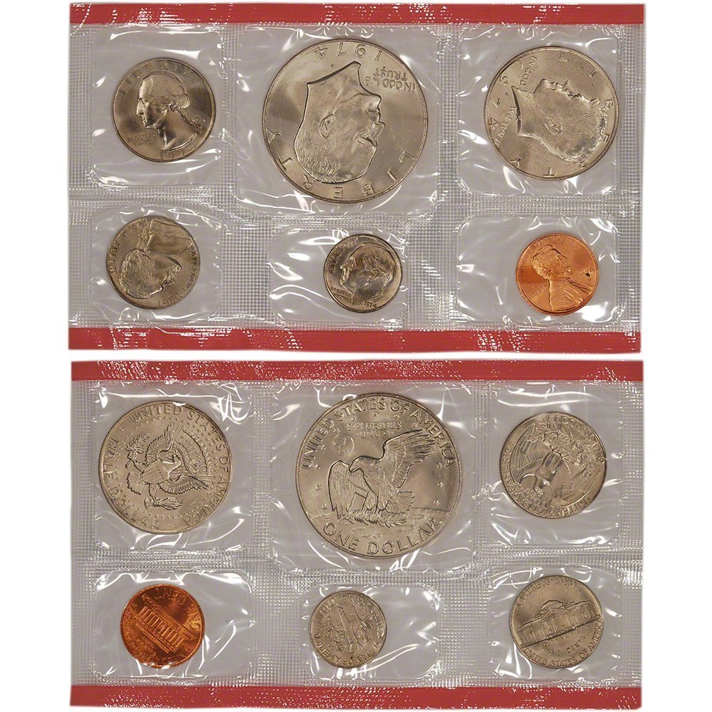 1974 Mint Coin Set - 13 US Coins FREE SHIPPING -4