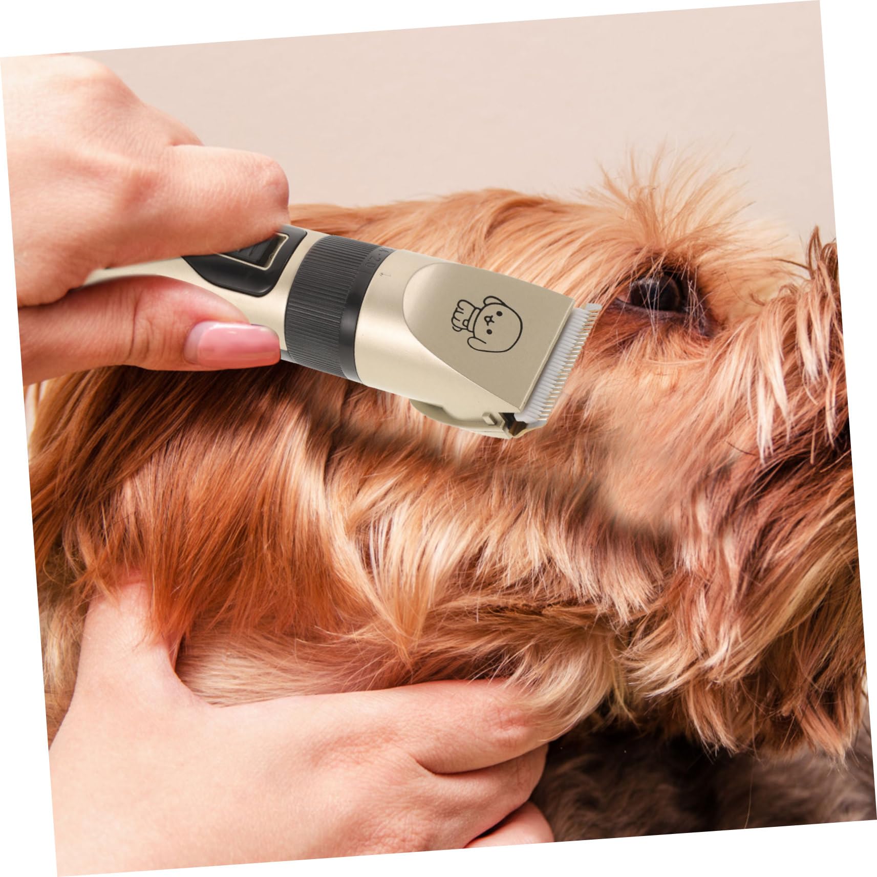 YARNOW Recortador De Pelo Para Perros y Gatos Cortapelos Mascotas Máquina De Cortar Pelo Bajo Vibración y Diseño Silencioso