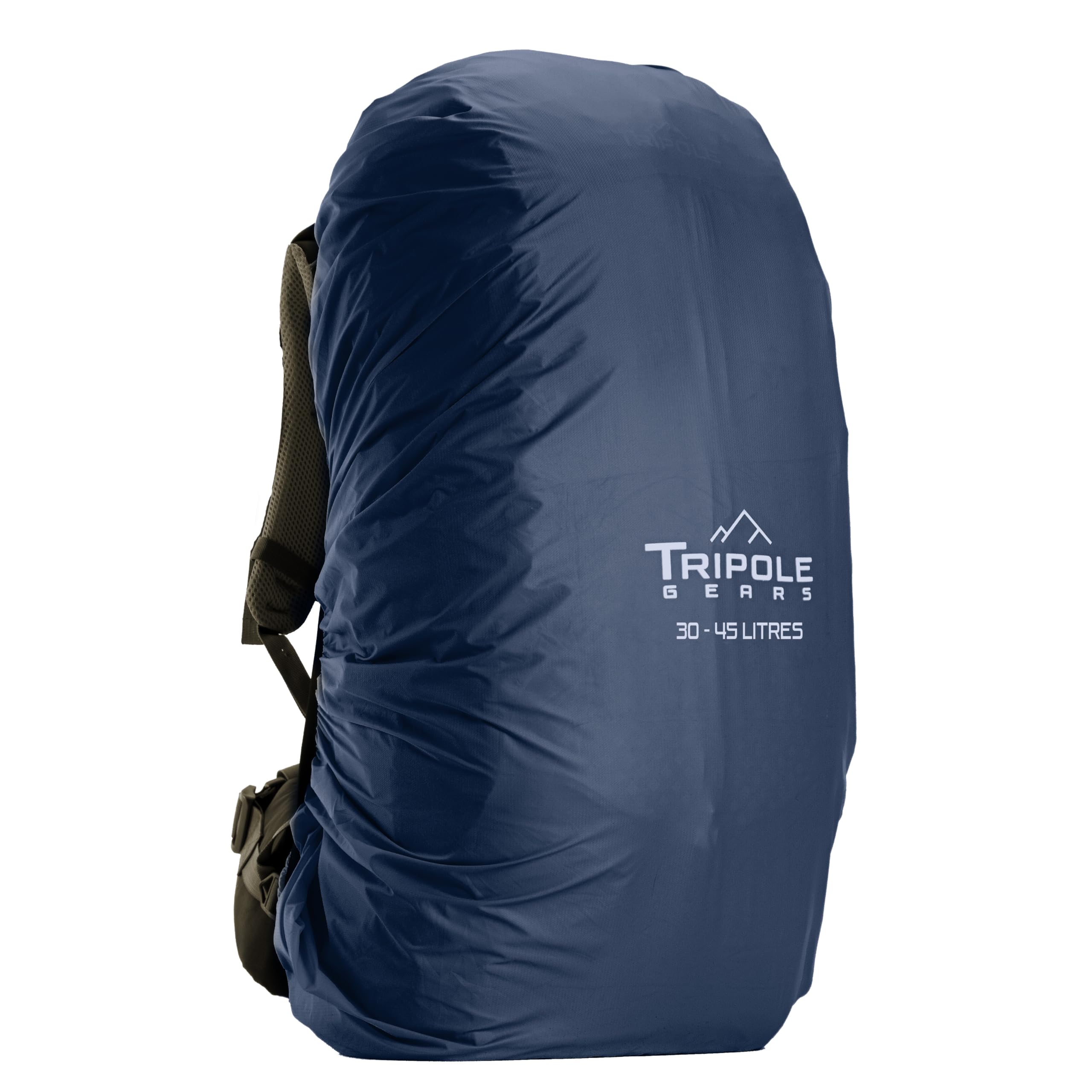 - Tripole Rain Cover for Backpack & Rucksack (Blue, 30 - 45)