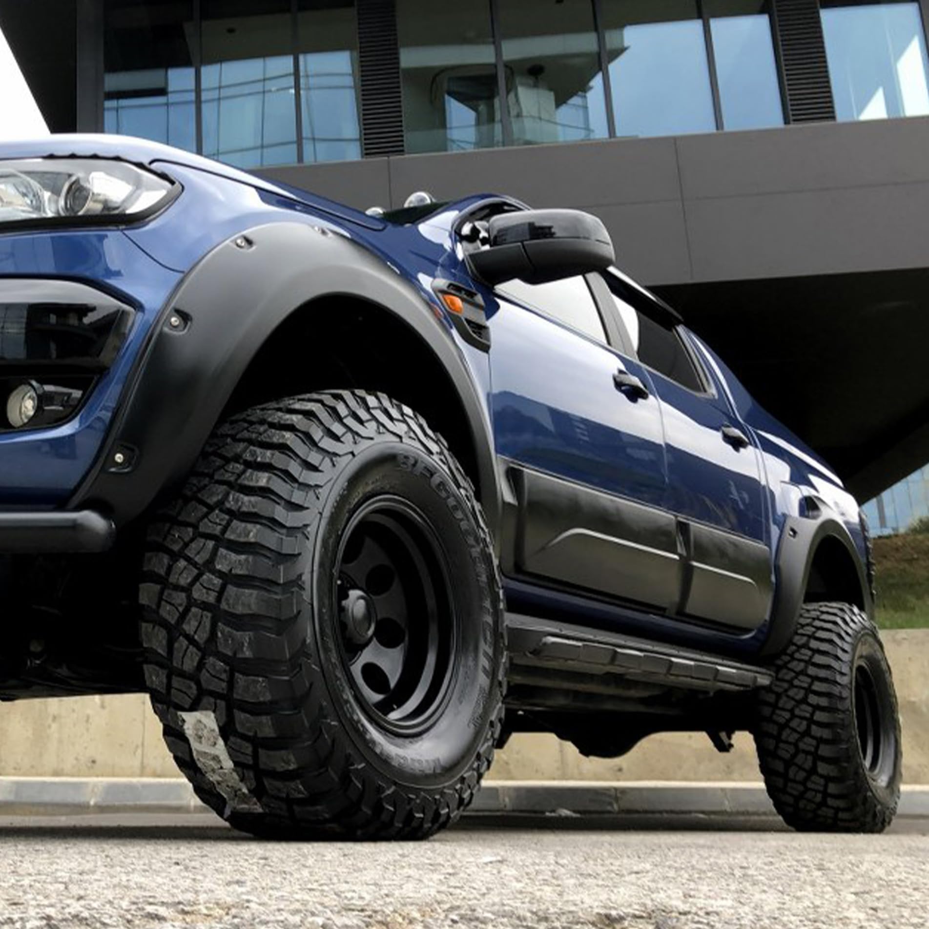 Osłona karoserii, ochrona drzwi do Ford Ranger T6-T7-T8 2012-2022, 4-częściowy