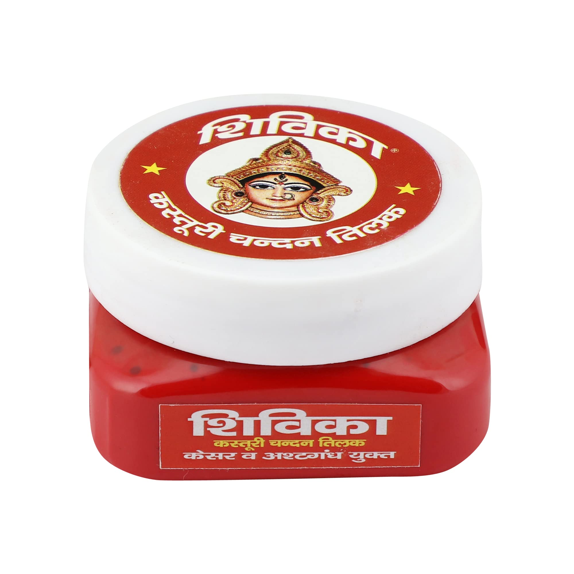 Shivika Enterprises Kasturi Chandan Tilak (70Gm, Red)