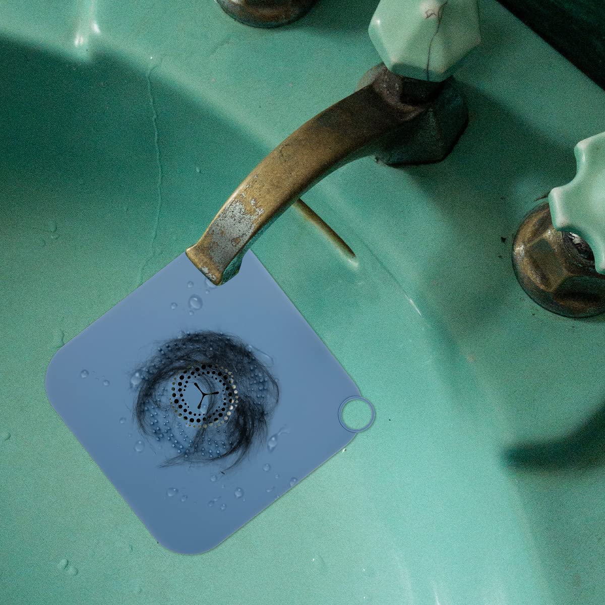 Raccoglitore Per Capelli Da Doccia A Ventosa – Trappola Per Capelli A Forma Di Cuore, Antintasamento