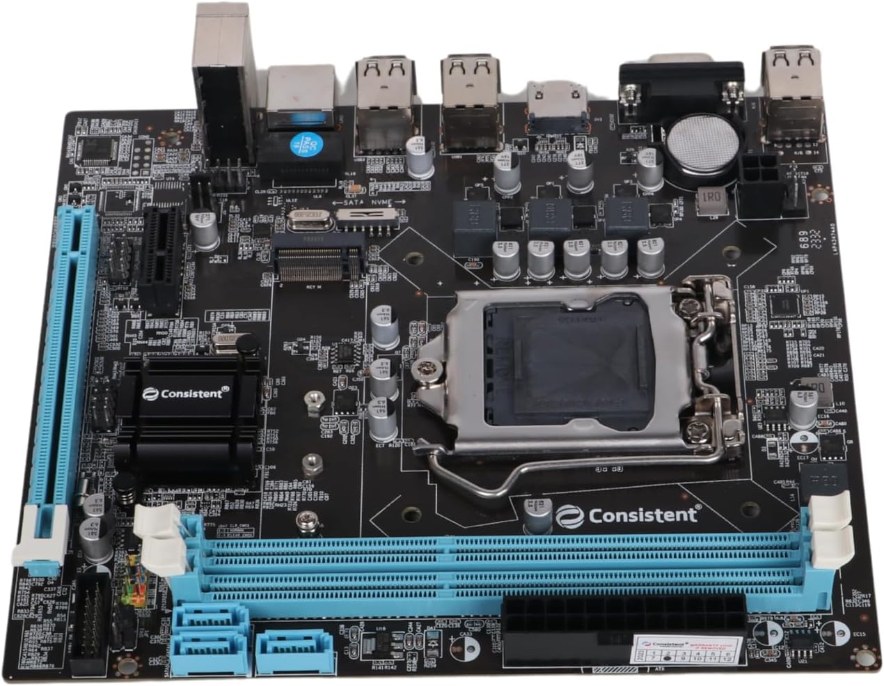 Consistent DDR3 Motherboard CMB H61 with NVME Slot