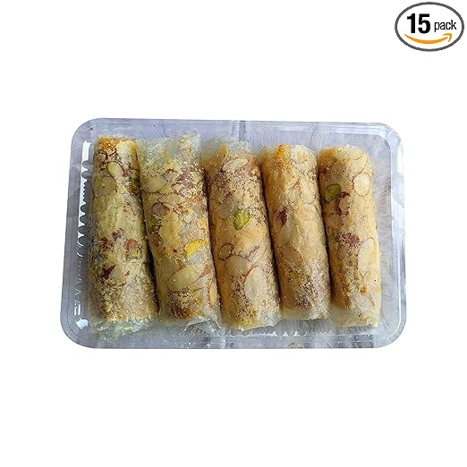 VEDANK Atreyapuram Pootharekulu - Dry Fruit by VEDANK 15 Pc