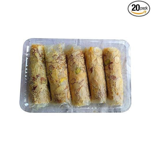 VEDANK Atreyapuram Pootharekulu Dry Fruit by VEDANK- 20 Pc