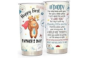 1st Fathers Day Gifts for Dad from Daughter and Son - First...