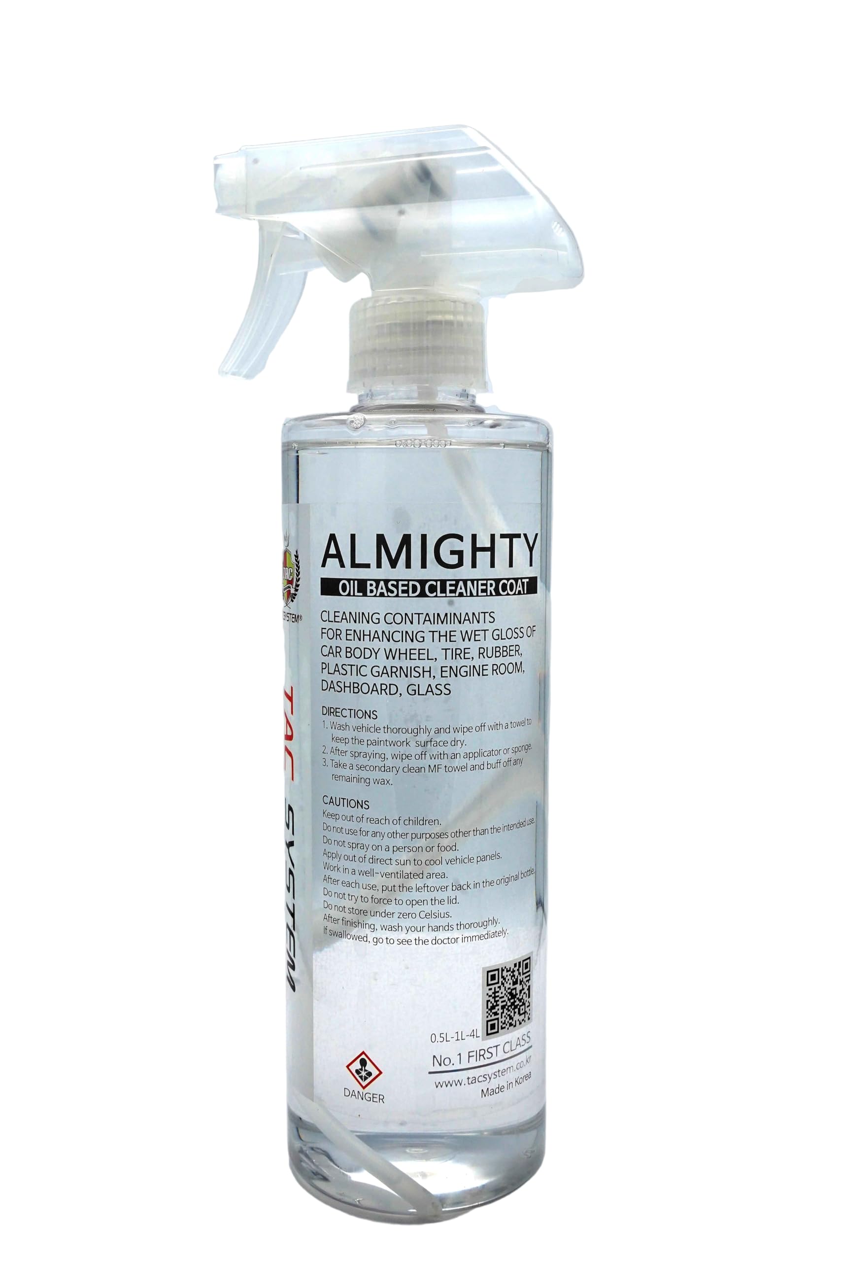 Almighty All-Purpose Car Surface Cleaner (16 oz) – Versatile Cleaner for Interiors & Exteriors